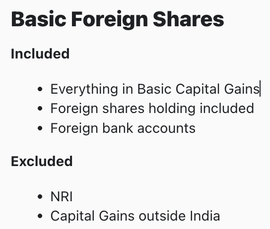 Foreign Shares Basic